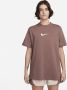 Nike Sportswear T-shirt T-shirts Kleding plum eclipse white maat: XS beschikbare maaten:XS S - Thumbnail 1