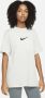 Nike Sportswear T-shirt T-shirts Kleding LIGHT SILVER BLACK maat: XS beschikbare maaten:XS - Thumbnail 1