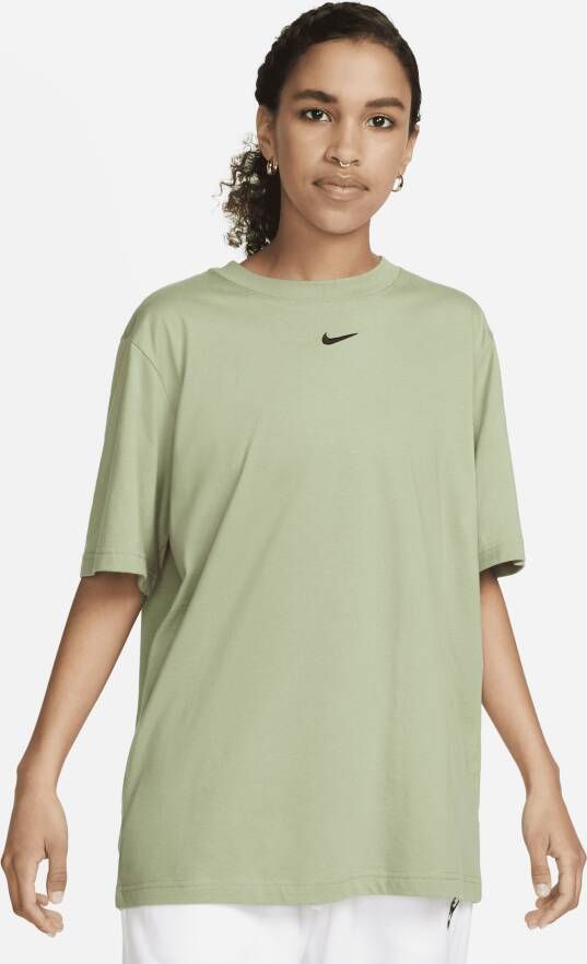 Nike Sportswear Essential T-shirt voor dames Groen
