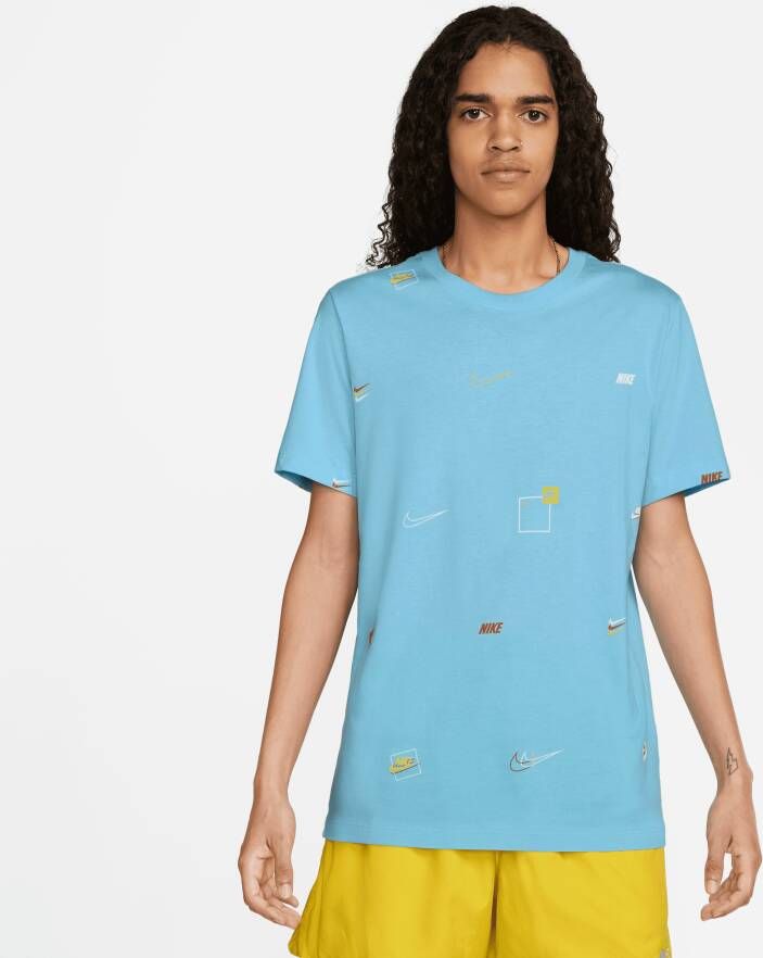 Nike Sportswear T-shirt voor heren Blauw