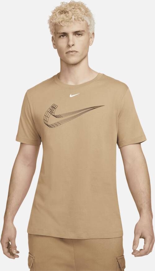 Nike Sportswear T-shirt voor heren Bruin