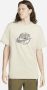 Nike Casual Crew Neck T-shirt Beige Heren - Thumbnail 1