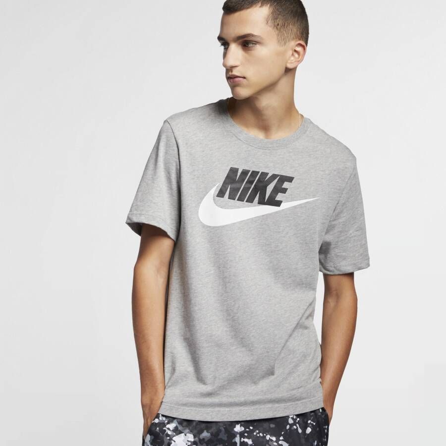 Nike Grijze Sport T-shirt voor Heren en Dames Grijs Heren