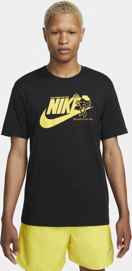 Nike Sportkleding T-shirt Fb9796 010 Zwart Heren