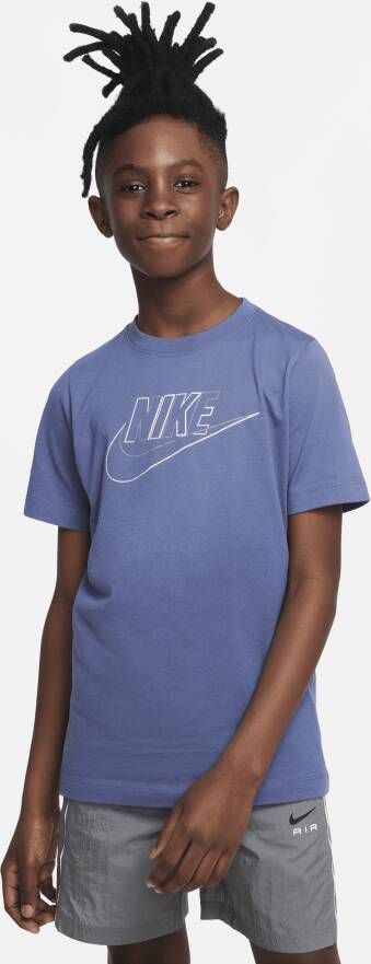 Nike Sportswear T-shirt voor jongens Blauw