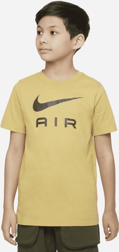 Nike Sportswear T-shirt voor jongens Bruin
