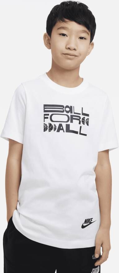 Nike Sportswear T-shirt voor jongens Wit