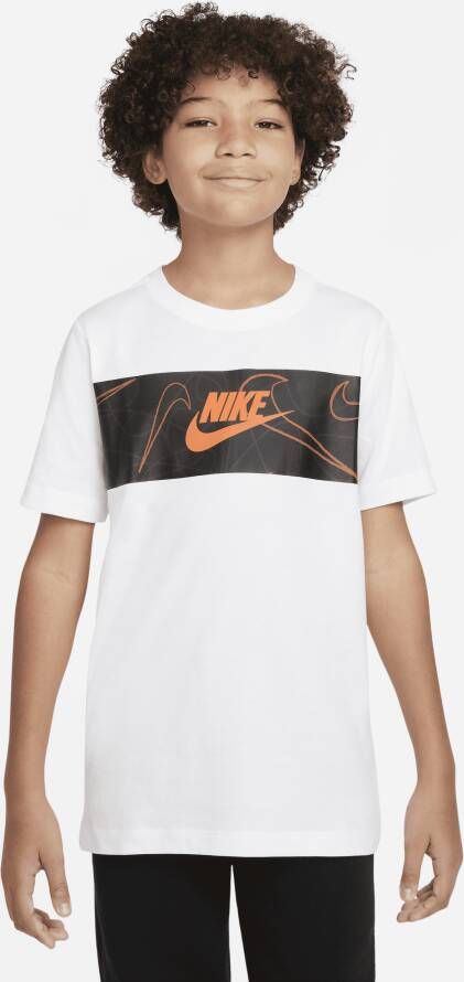 Nike Sportswear T-shirt voor jongens Wit