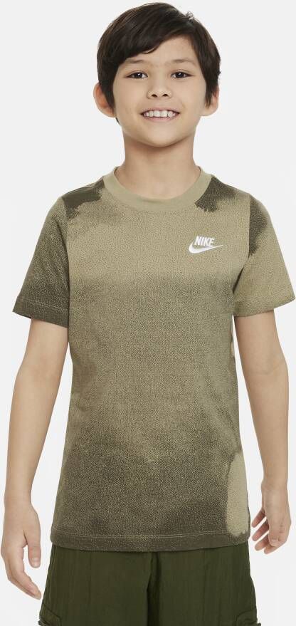 Nike Sportswear T-shirt voor kids Bruin