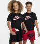 Nike Unisex Sportswear Dx9524 T-shirt Zwart Unisex - Thumbnail 1