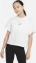 Nike Sportswear T-shirt T-shirts Kleding white black maat: XS beschikbare maaten:XS S - Thumbnail 1