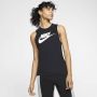 Nike Sportswear Tanktop met lage armsgaten voor dames Zwart - Thumbnail 3