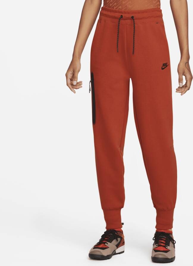 Nike Sportswear Tech Fleece Damesbroek Rood