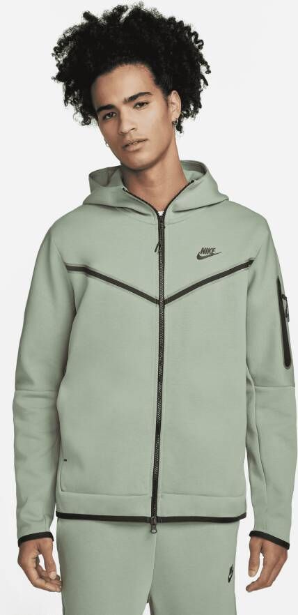 Nike Sportswear Tech Fleece Hoodie met rits voor heren Grijs
