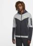 Nike Sportswear Tech Fleece Full-zip Hoodie Hooded vesten Kleding dk grey heather anthracite volt maat: M beschikbare maaten:M L XL XXL - Thumbnail 2