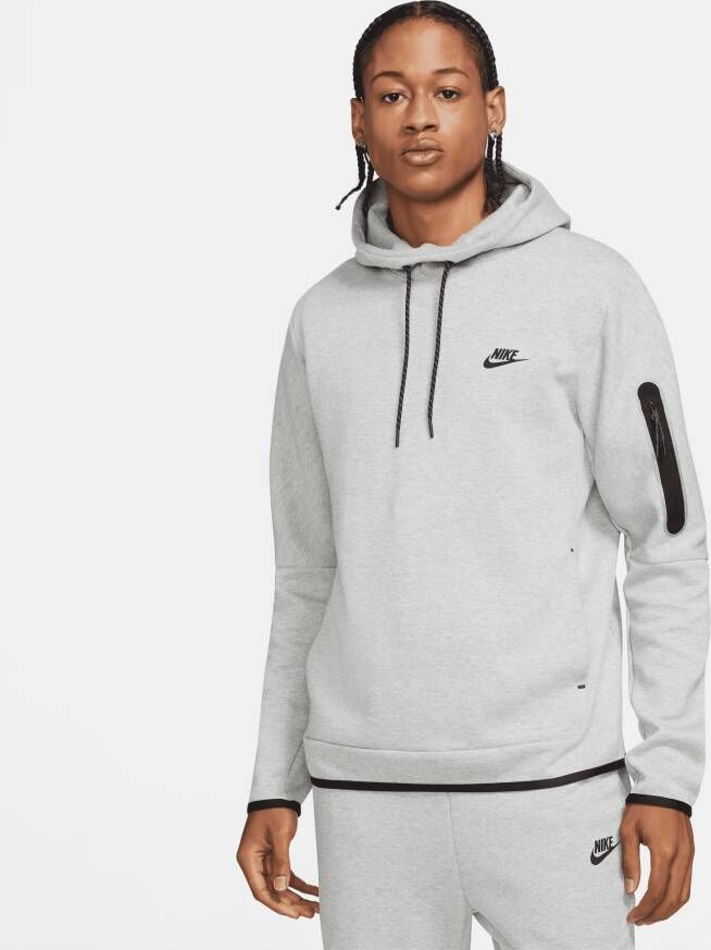 Nike Sportswear Tech Fleece Hoodie voor heren Grijs