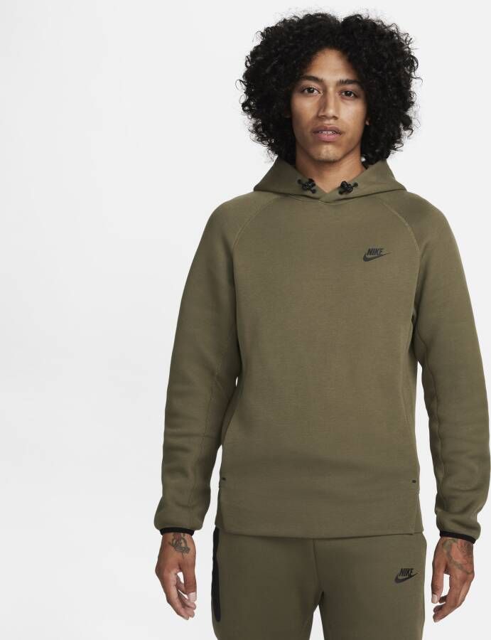 Nike Sportswear Tech Fleece Hoodie voor heren Groen