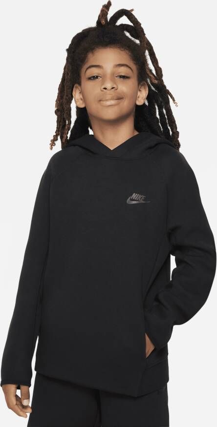 Nike Sportswear Tech Fleece hoodie voor jongens Zwart