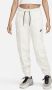 Nike Sportswear Tech Fleece Joggingbroek met halfhoge taille voor dames Bruin - Thumbnail 1