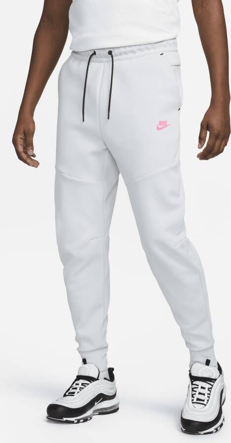 Nike Sportswear Tech Fleece Joggers Trainingsbroeken Kleding pure platinum hyper pink maat: XXL beschikbare maaten:XXL