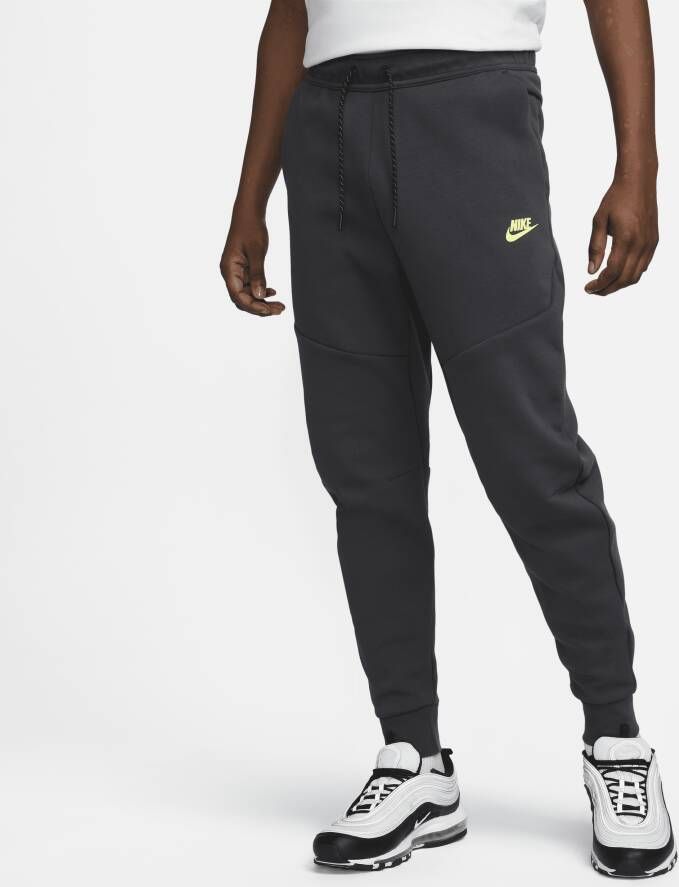 Nike Sportswear Tech Fleece Joggers Trainingsbroeken Kleding anthracite volt maat: XXL beschikbare maaten:XL XXL