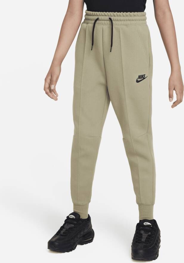 Nike Sportswear Tech Fleece joggingbroek voor meisjes Bruin