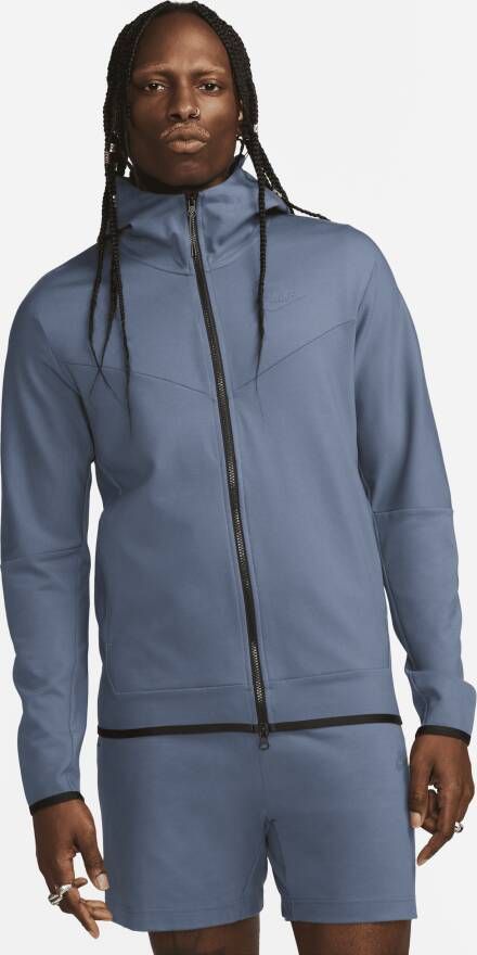 Nike Sportswear Tech Fleece Lightweight hoodie met rits voor heren Blauw