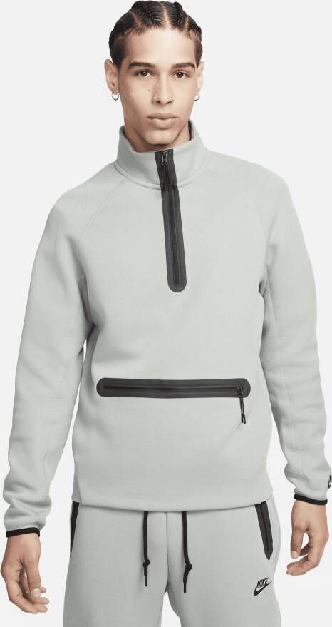 Nike Sportswear Tech Fleece sweatshirt met halflange rits voor heren Grijs