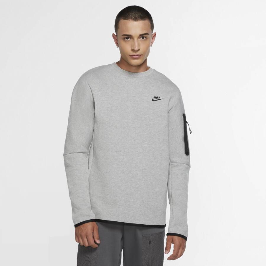 Nike Sportswear Tech Fleece Sweatshirt met ronde hals voor heren Grijs