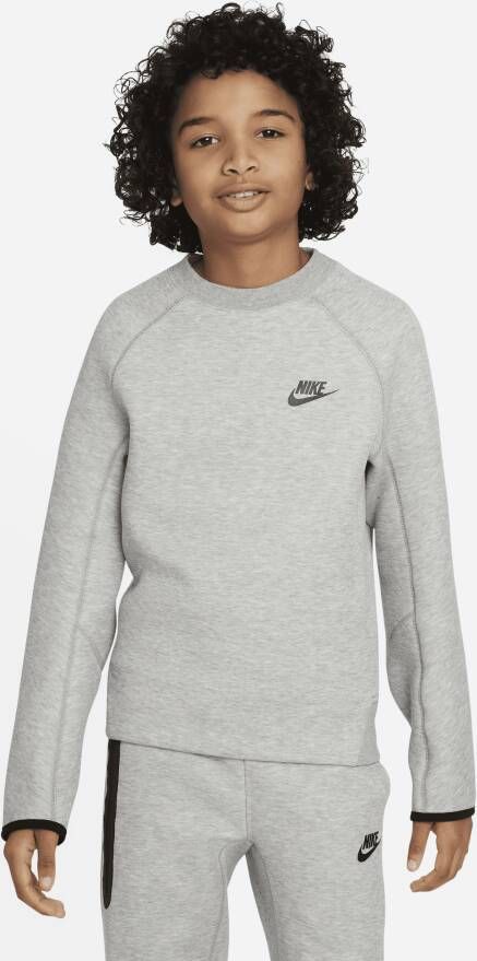 Nike Sportswear Tech Fleece sweatshirt voor jongens Grijs