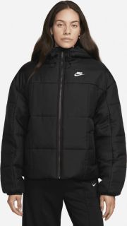 Nike Sportswear Essential Therma Fit Classic Puffer Pufferjassen Kleding black white maat: XS beschikbare maaten:XS M L - Thumbnail 1