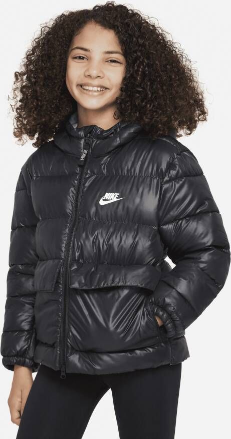 Nike Sportswear Therma-FIT Kinderjack met isolatie Zwart