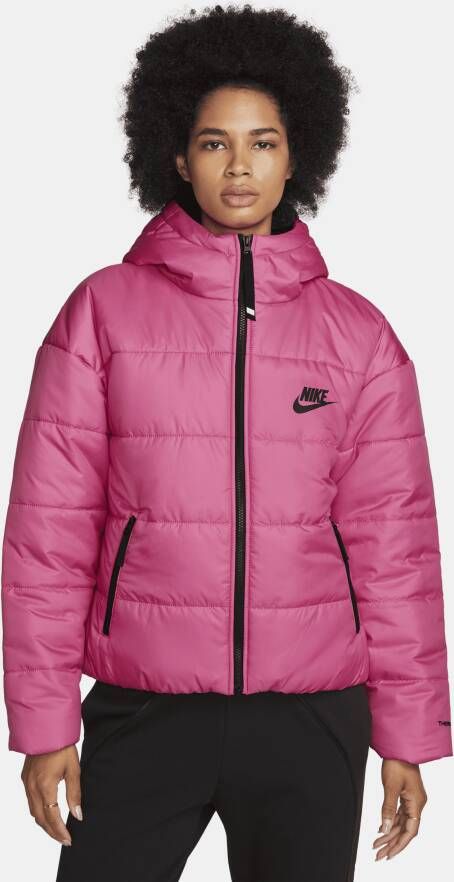 Nike Sportswear Therma-FIT Repel Damesjack met synthetische vulling en capuchon Roze