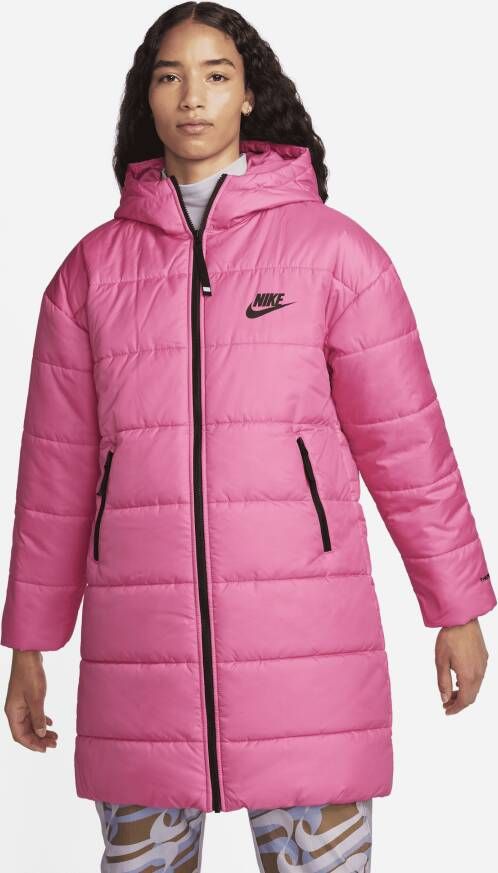 Nike Sportswear Therma-FIT Repel Parka met synthetische vulling en capuchon voor dames Roze