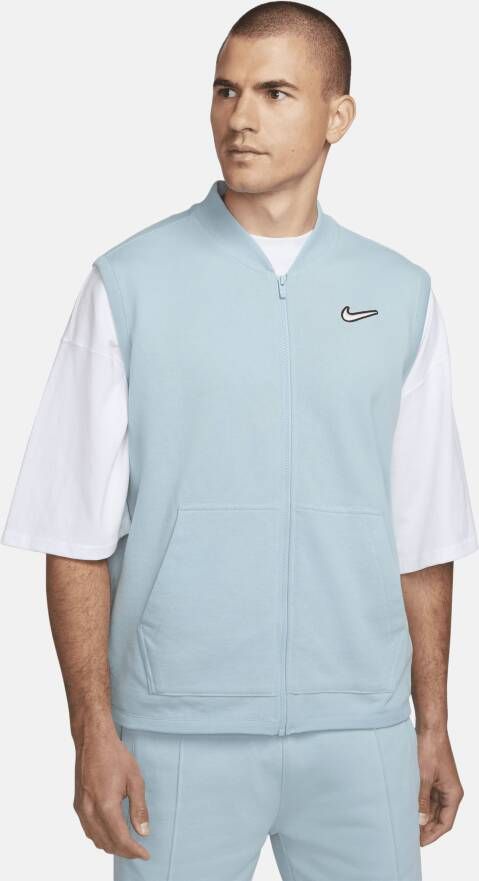 Nike Sportswear Trend bodywarmer van fleece voor heren Blauw