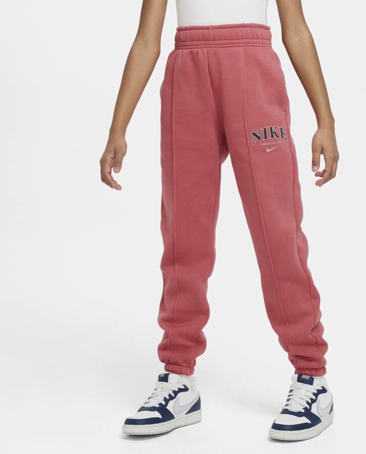 Nike Sportswear Trend Fleecebroek voor meisjes Rood