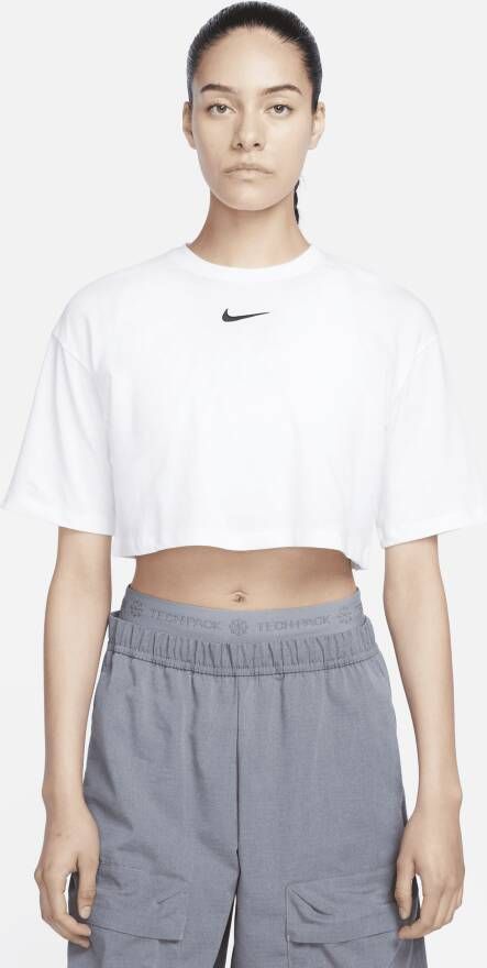 Nike Sportwear Trend Crop Tee T-shirts Kleding white maat: L beschikbare maaten:XS L