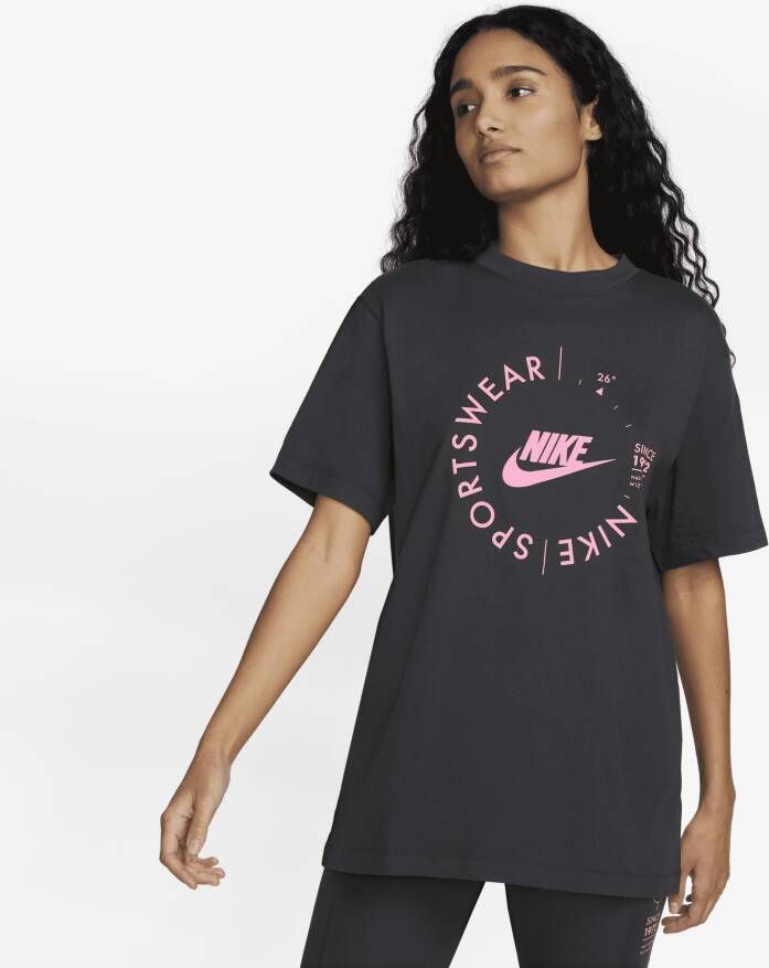 Nike Sportswear Utility sportshirt voor dames Grijs