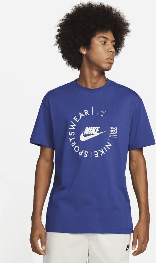 Nike Sportswear Utility sportshirt voor heren Blauw