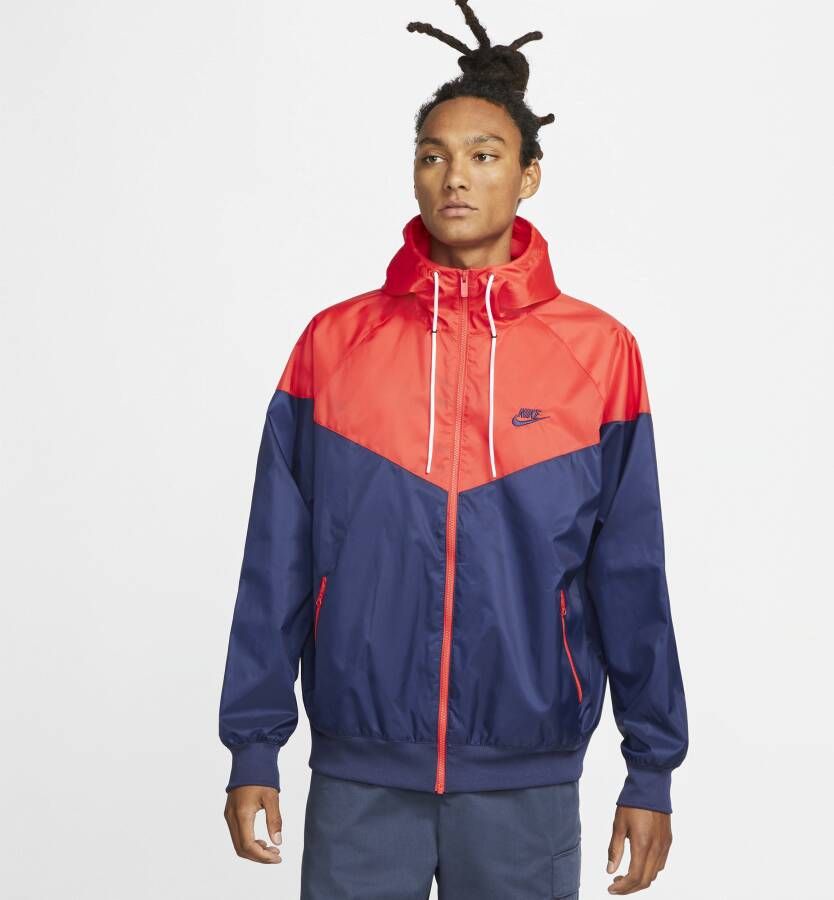 Nike Sportswear Windrunner Herenjack met capuchon Blauw