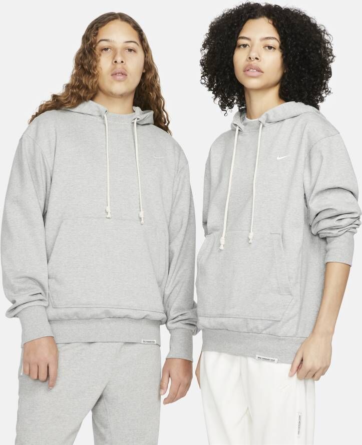 Nike Standard Issue Dri-FIT basketbalhoodie voor heren Grijs