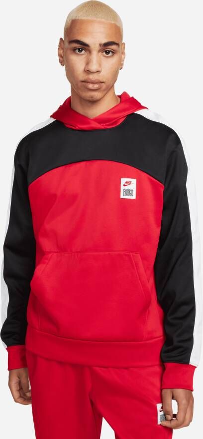 Nike Starting 5 Therma-FIT basketbalhoodie voor heren Rood