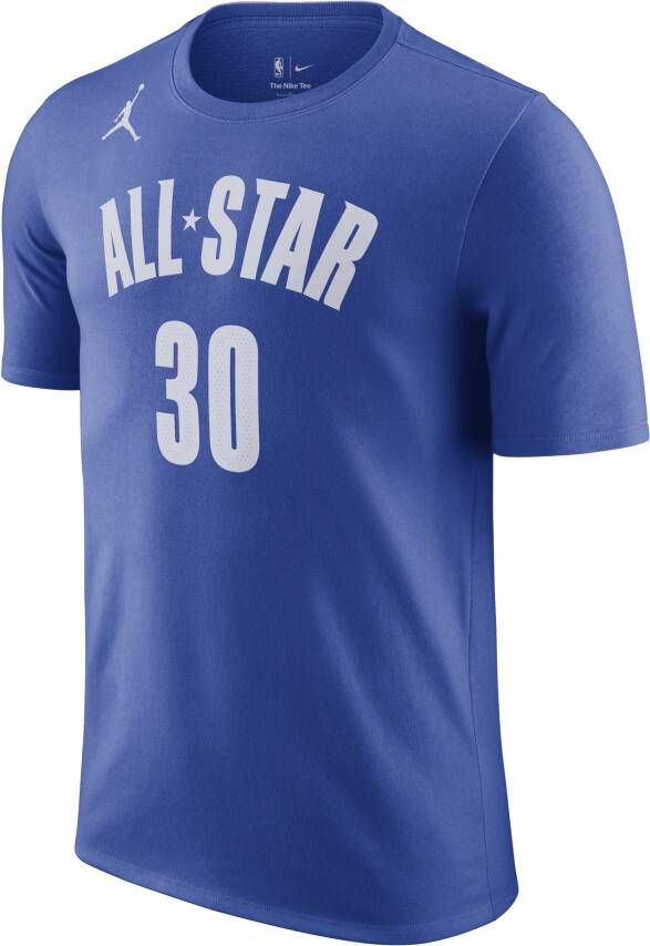Nike Stephen Curry All-Star Essential NBA-herenshirt Blauw