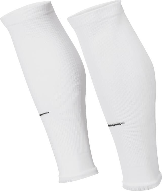 Nike Strike Scheenbeschermersleeves voor voetbal Wit
