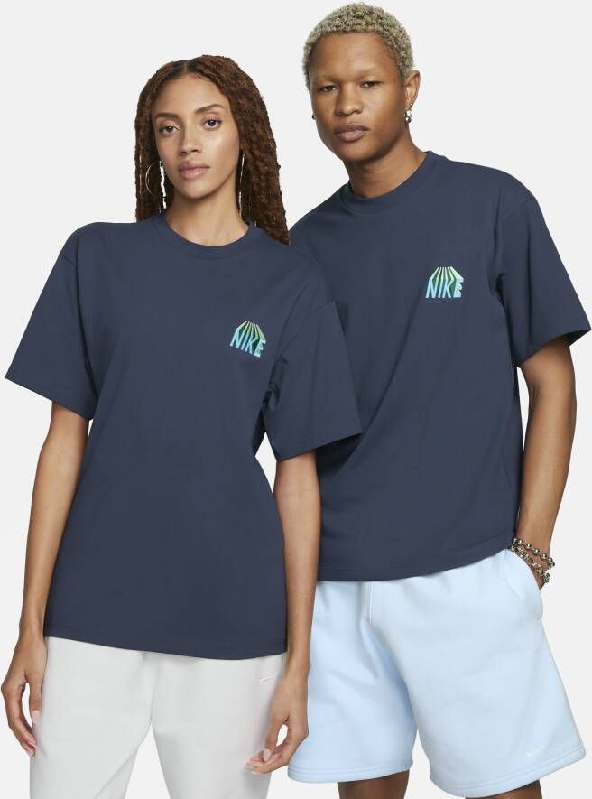 Nike T-shirt Blauw