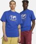 Nike T-shirt met korte mouwen Blauw - Thumbnail 1