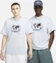 Nike T-shirt met korte mouwen Grijs - Thumbnail 1