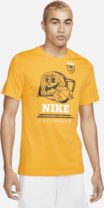 Nike T-shirt voor heren Geel