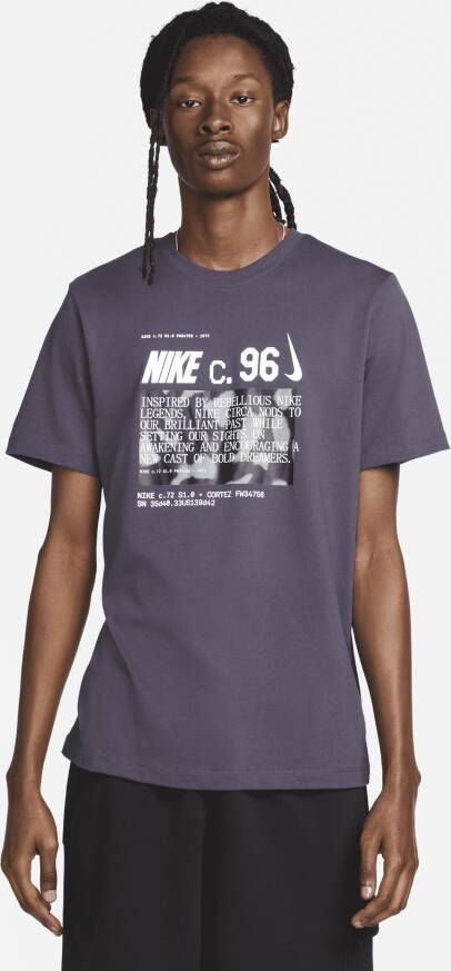 Nike T-shirt voor heren Grijs