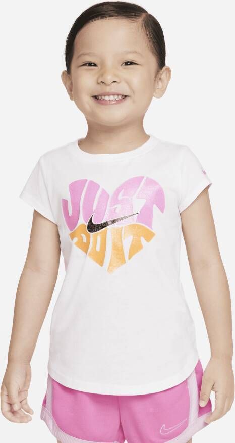 Nike T-shirt voor peuters Wit